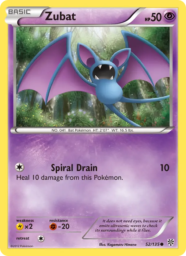 Zubat, Plasma Storm #52
