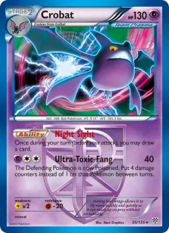 Crobat, Plasma Storm #55/135