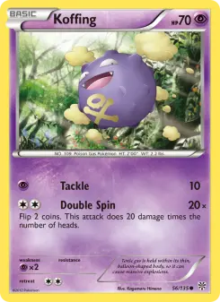 Koffing, Plasma Storm #56/135