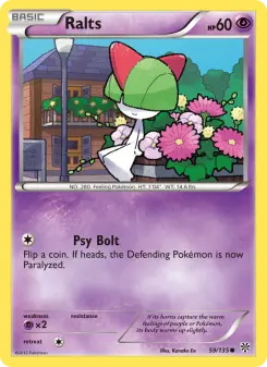 Ralts, Plasma Storm #59/135