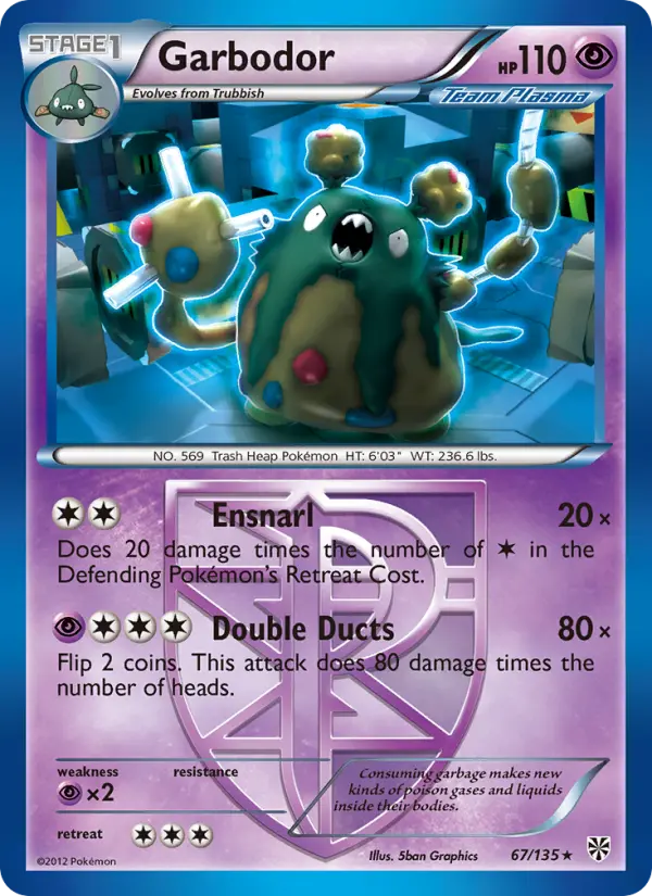 Garbodor, Plasma Storm #67