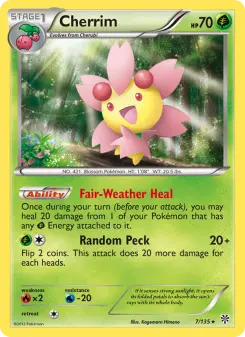 Cherrim, Plasma Storm #7/135