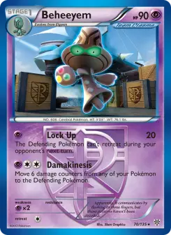 Beheeyem, Plasma Storm #70/135