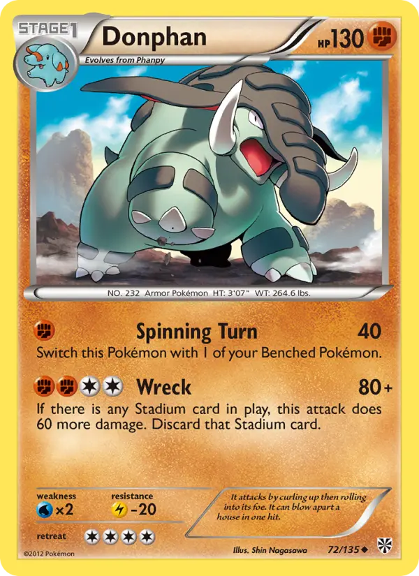 Donphan, Plasma Storm #72