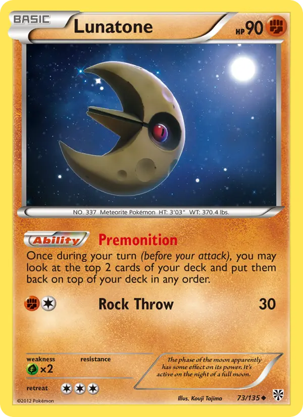 Lunatone, Plasma Storm #73