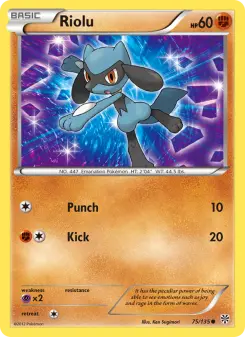 Riolu, Plasma Storm #75/135