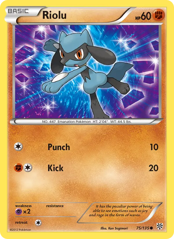 Riolu, Plasma Storm #75