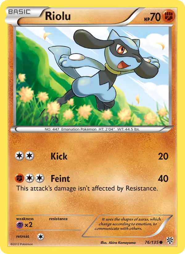 Riolu, Plasma Storm #76