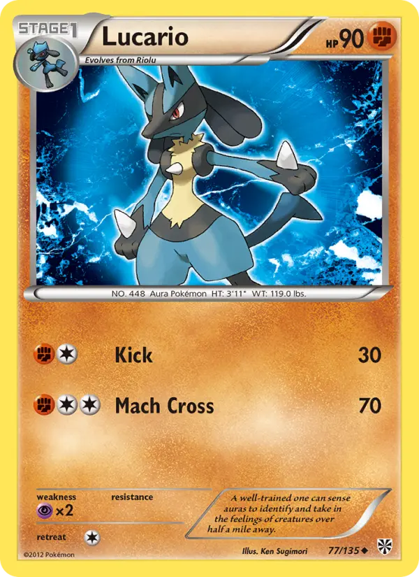 Lucario, Plasma Storm #77