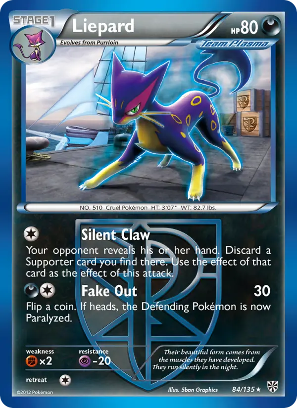 Liepard, Plasma Storm #84