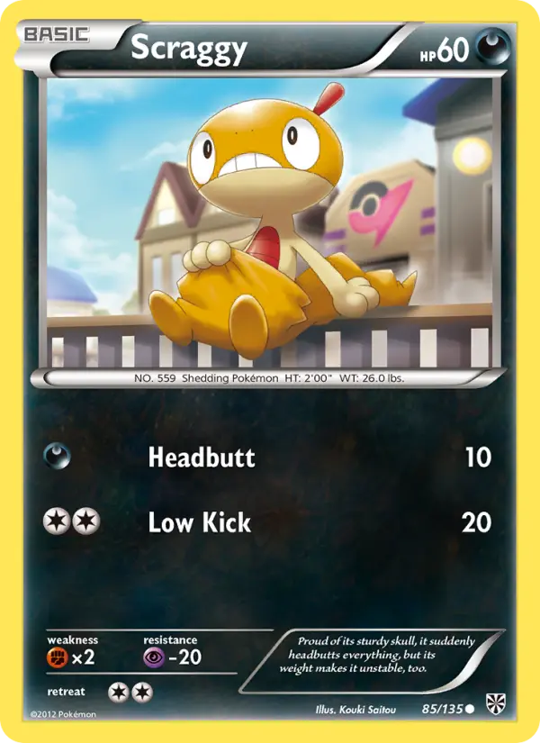 Scraggy, Plasma Storm #85