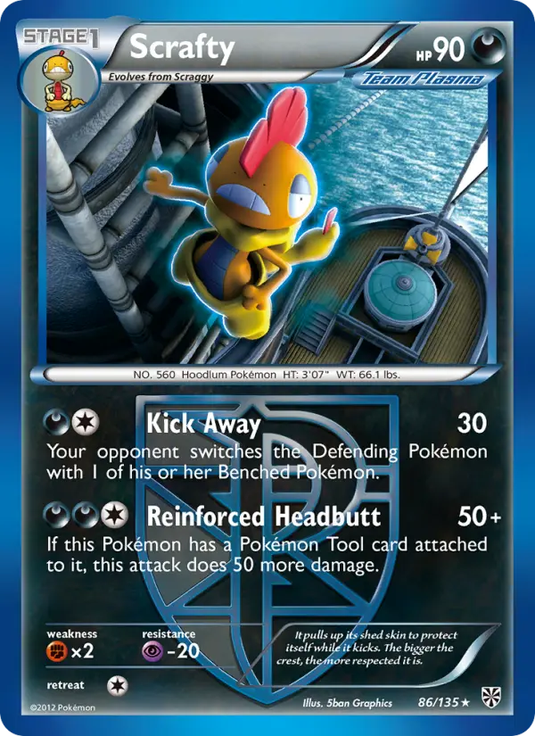 Scrafty, Plasma Storm #86
