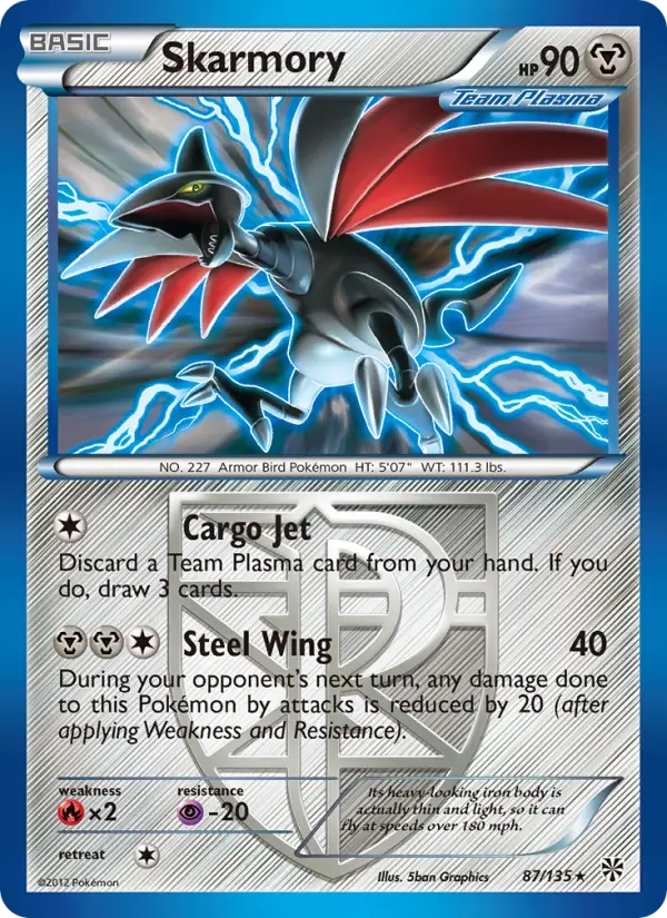 Skarmory, Plasma Storm #87