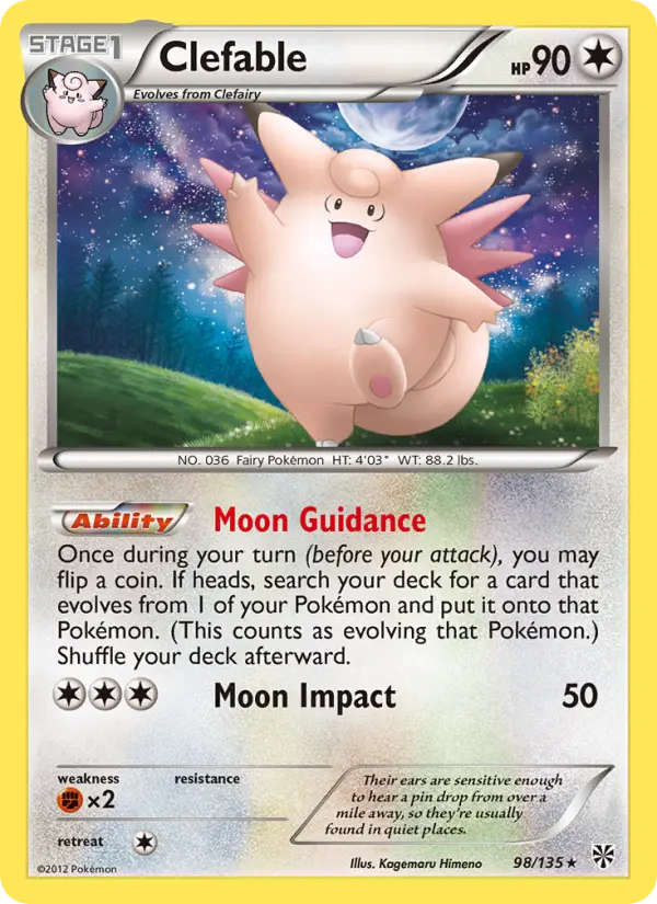Clefable, Plasma Storm #98