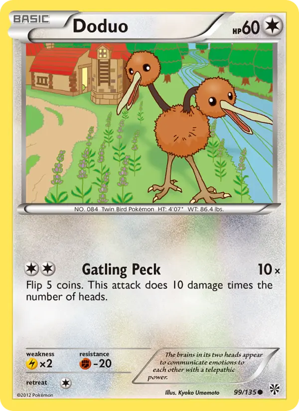 Doduo, Plasma Storm #99