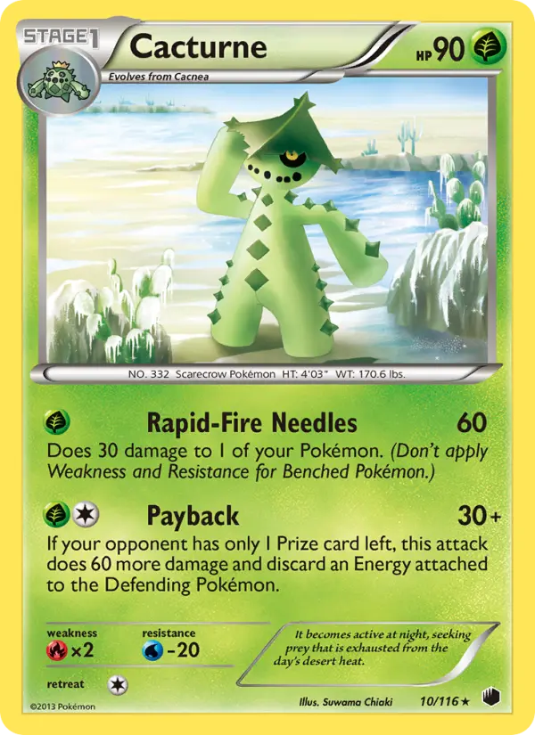 Cacturne, Plasma Freeze #10