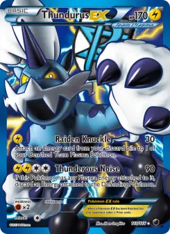 Thundurus-EX, Plasma Freeze #110/116