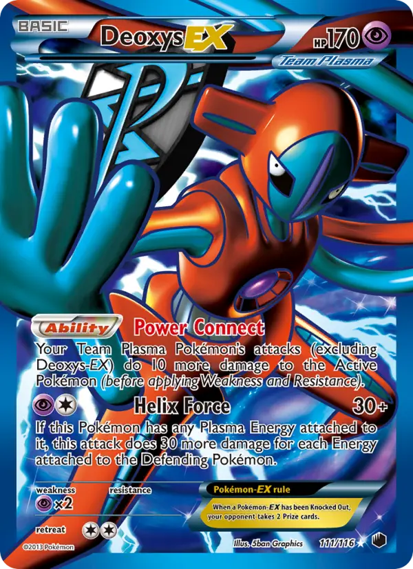 Deoxys-EX, Plasma Freeze #111