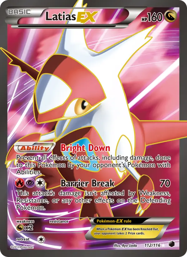 Latias-EX, Plasma Freeze #112