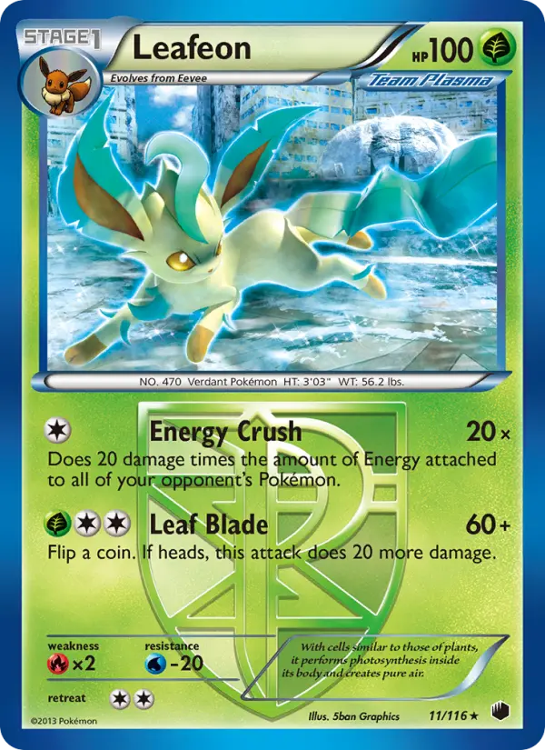 Leafeon, Plasma Freeze #11