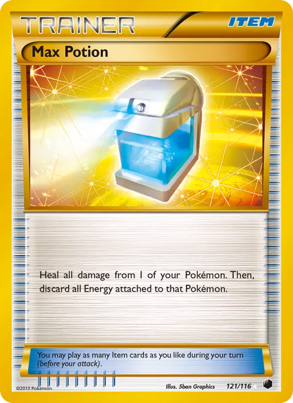 Max Potion, Plasma Freeze #121