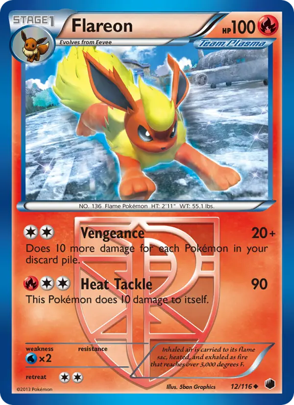 Flareon, Plasma Freeze #12