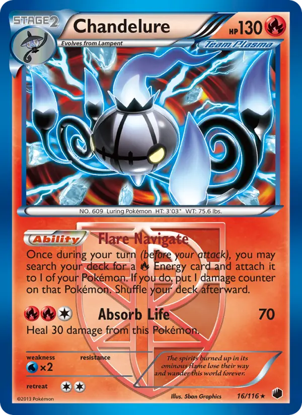 Chandelure, Plasma Freeze #16