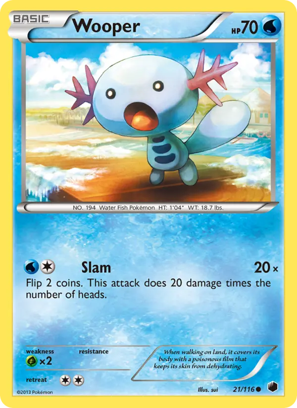 Wooper, Plasma Freeze #21