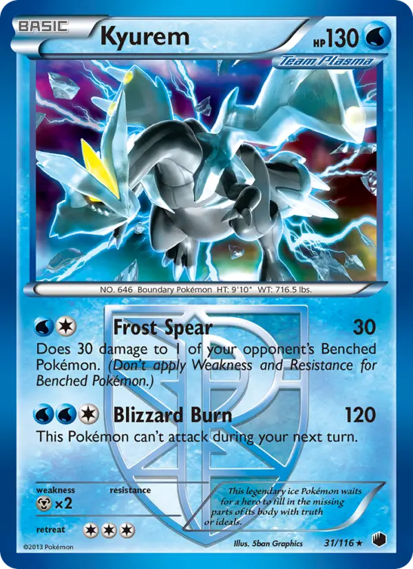 Kyurem, Plasma Freeze #31