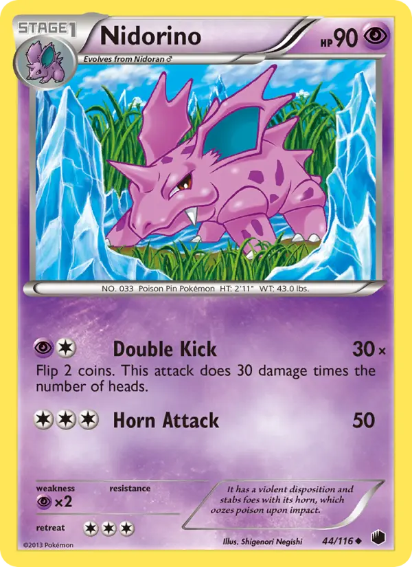 Nidorino, Plasma Freeze #44