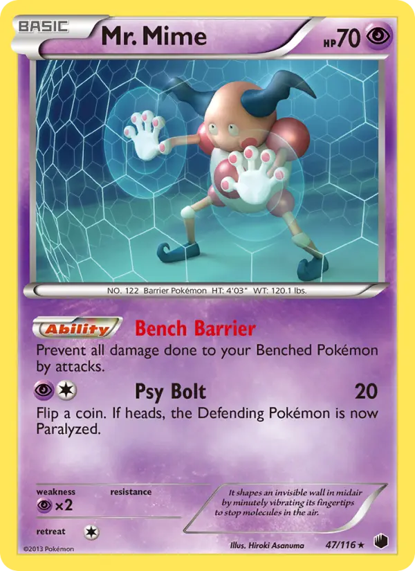 Mr. Mime, Plasma Freeze #47