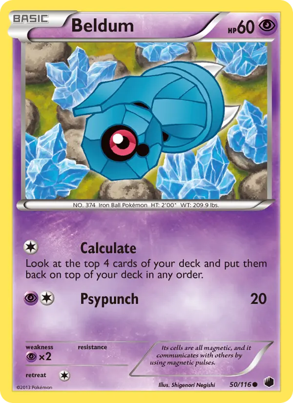 Beldum, Plasma Freeze #50
