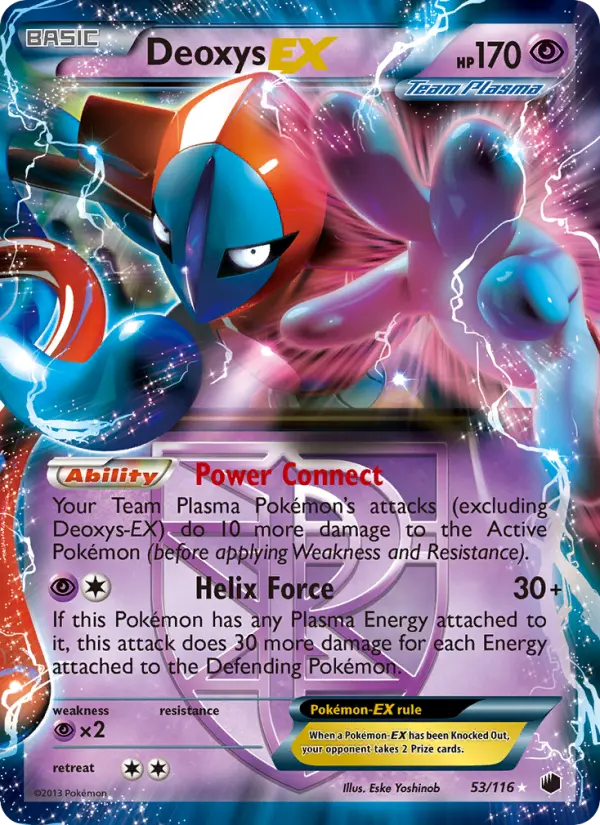 Deoxys-EX, Plasma Freeze #53