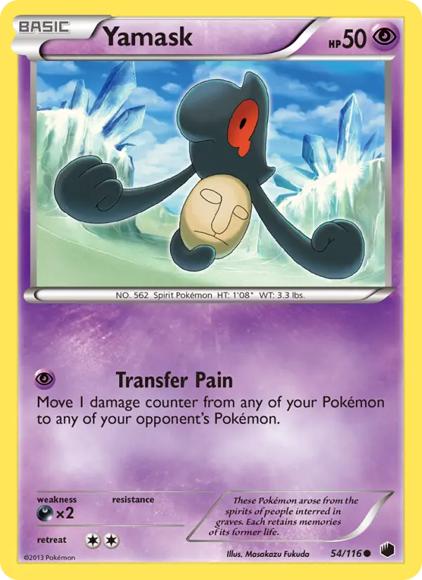 Yamask, Plasma Freeze #54