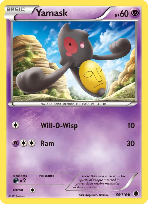 Yamask, Plasma Freeze #55