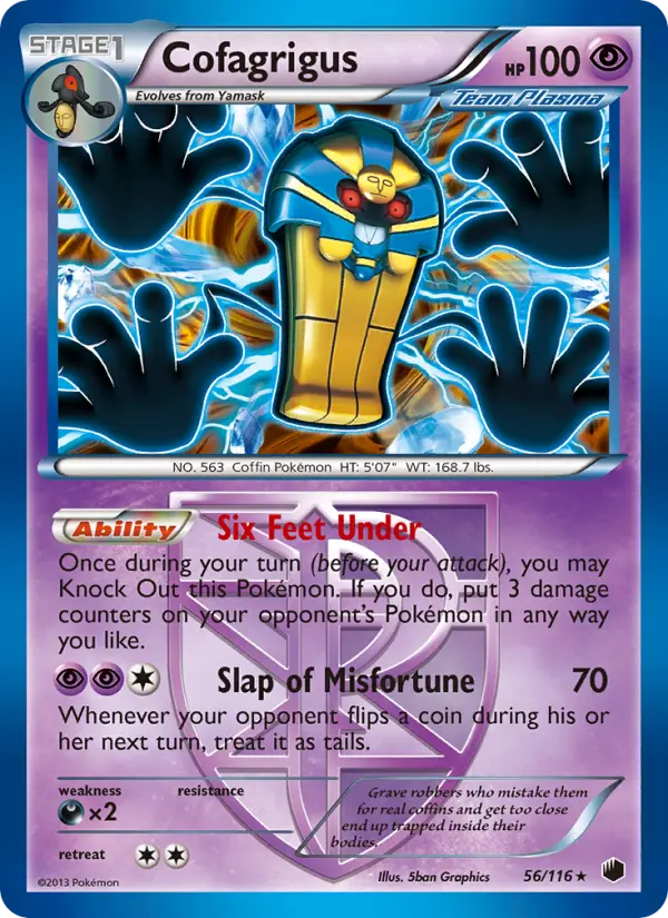 Cofagrigus, Plasma Freeze #56