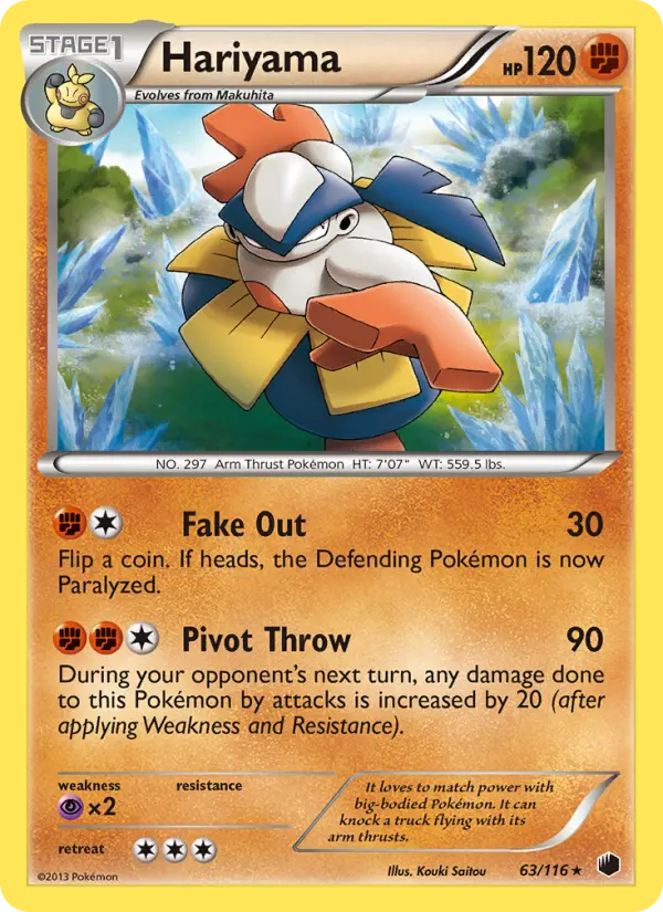Hariyama, Plasma Freeze #63