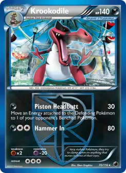 Krookodile, Plasma Freeze #70/116