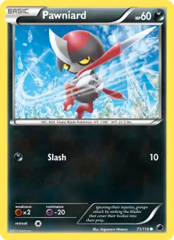 Pawniard, Plasma Freeze #71/116