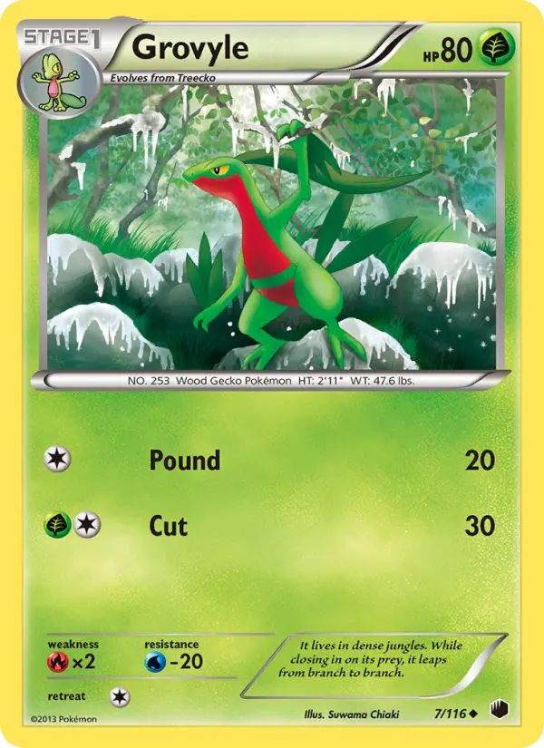 Grovyle, Plasma Freeze #7