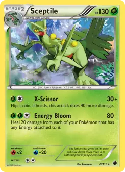 Sceptile, Plasma Freeze #8/116