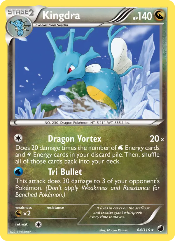 Kingdra, Plasma Freeze #84