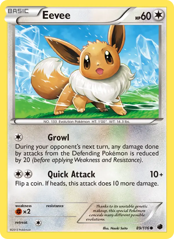Eevee, Plasma Freeze #89