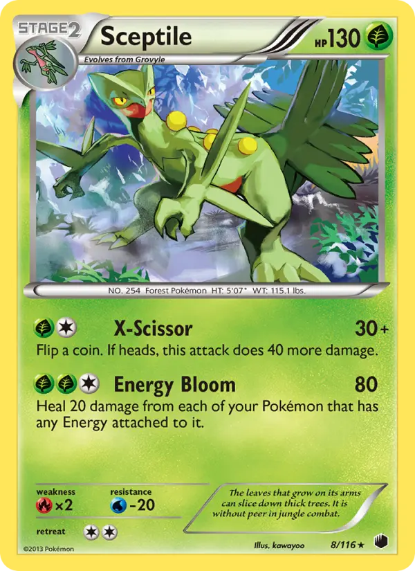 Sceptile, Plasma Freeze #8