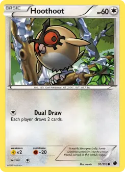 Hoothoot, Plasma Freeze #91/116