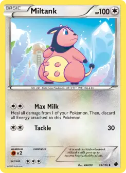 Miltank, Plasma Freeze #93/116