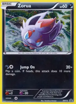 Zorua, BW Black Star Promos #BW12