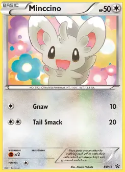 Minccino, BW Black Star Promos #BW13