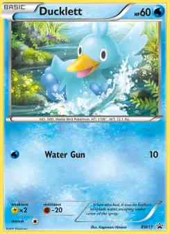Ducklett, BW Black Star Promos #BW17