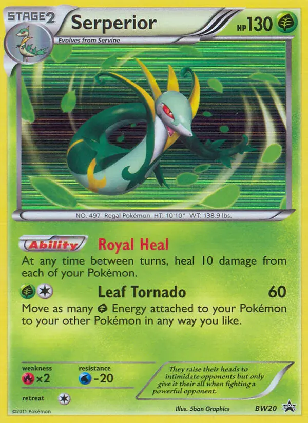 Serperior, BW Black Star Promos #BW20